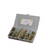 Securefix - Washers - Flat Imperial Gr8 Zinc Yellow - 325 pc | SFG8FW325